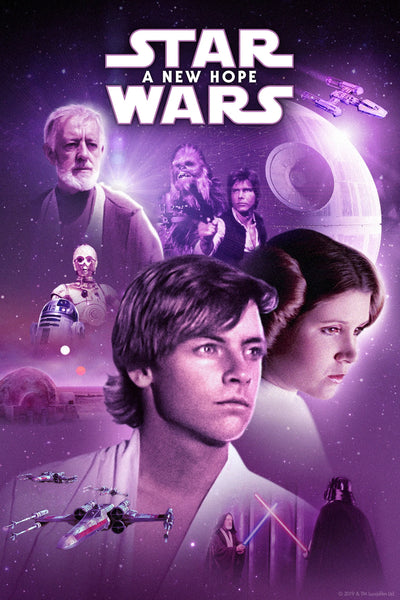Iconic Star Wars (1977) Poster: Premium Wall Art - Premium Movie Poster