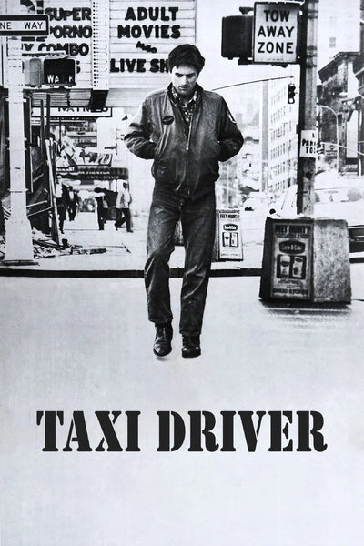 Iconic Taxi Driver (1976) Gritty Noir Wall Art - Premium Movie Poster