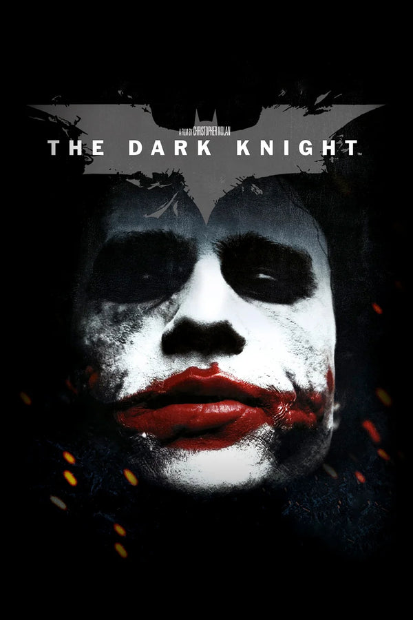 Iconic The Dark Knight (2008) Poster – Crime Thriller Art - Premium Movie Poster