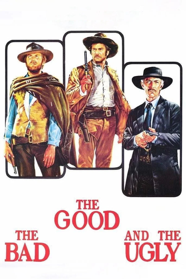 Iconic Western Wall Art: The Good, the Bad and the Ugly (1966) - Premium Movie Poster