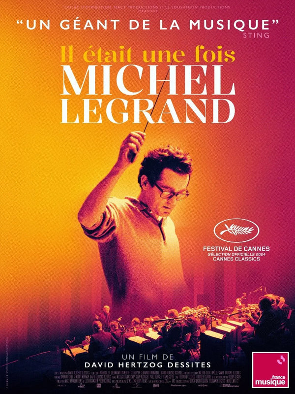 Il était une fois Michel Legrand - Movie Poster Movie Poster | Film Wall Art Print
