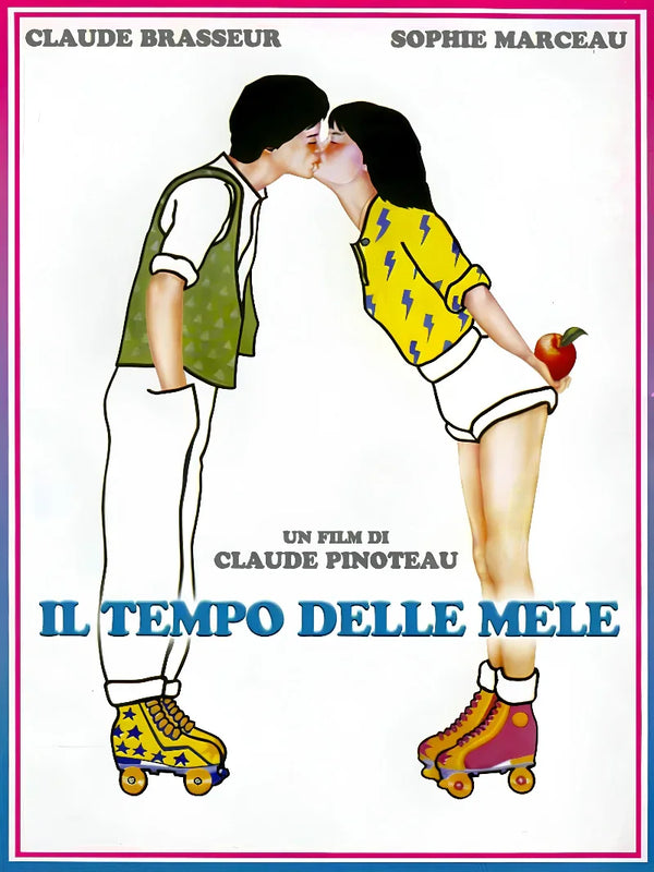 Il Tempo Delle Mele (1980) - Classic French Coming-of-Age Film Movie Poster | Film Wall Art Print