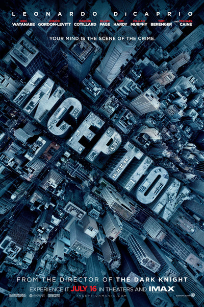 Inception(2010) - Film Poster Wall Art - Premium Movie Poster