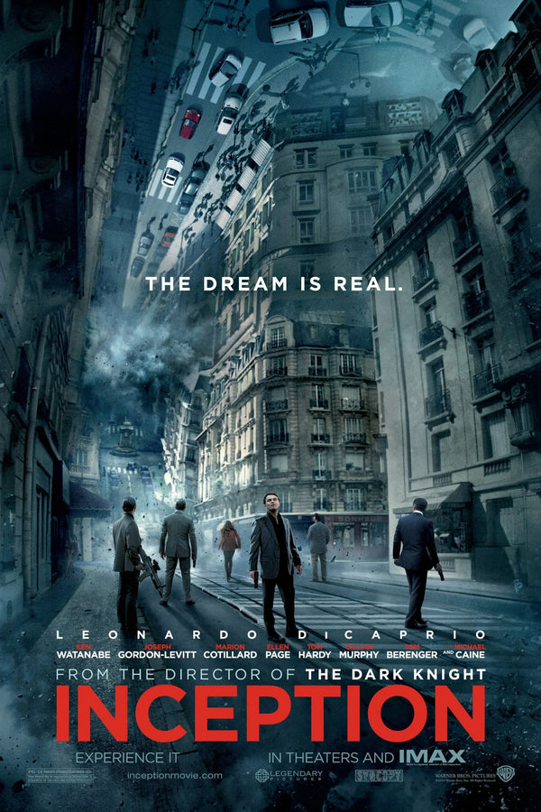 Inception (2010) Poster: Immerse Your Wall in Dreamscape Design - Premium Movie Poster