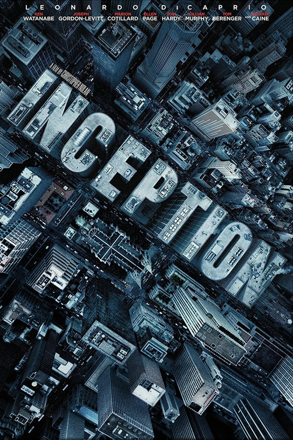 Inception (2010) Premium Wall Art: Dive into Dreams - Premium Movie Poster