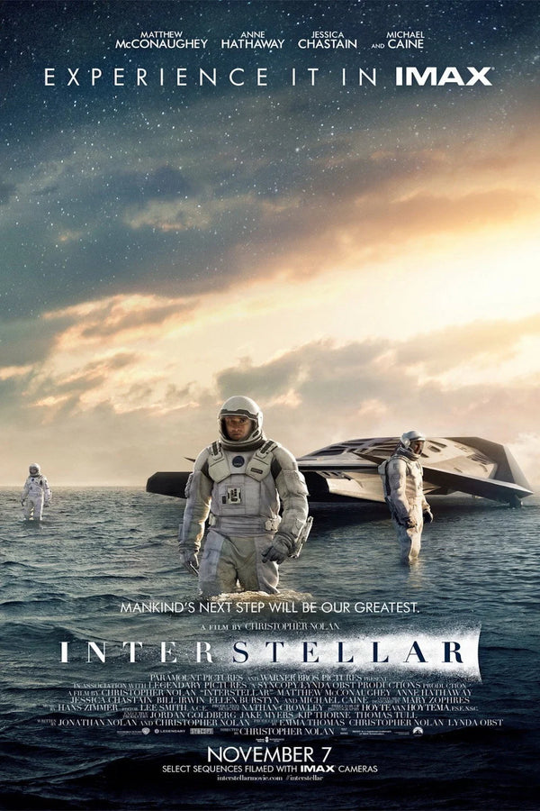 Interstellar (2014) Cinematic Wall Art Print - Premium Movie Poster