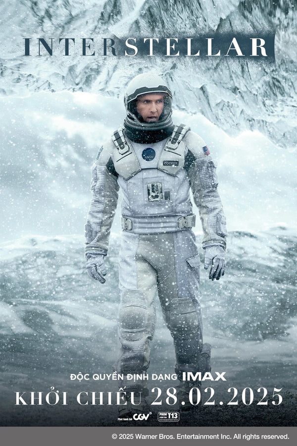 Interstellar (2014) Poster: Cosmic Wall Art - Premium Movie Poster
