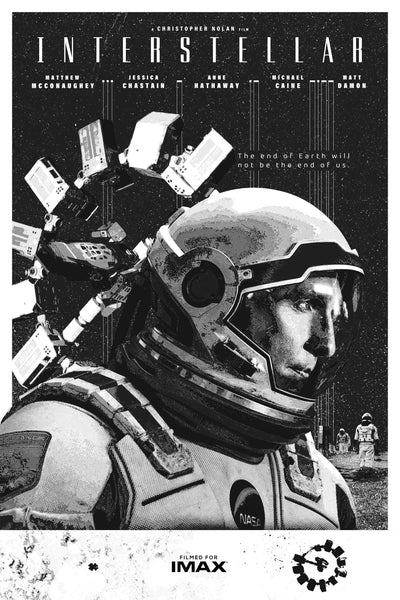 Interstellar (2014) Poster: Epic Space Art for Your Room - Premium Movie Poster