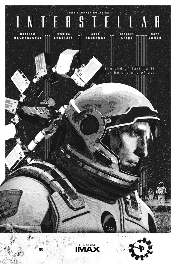 Interstellar (2014) Poster: Epic Space Art for Your Room - Premium Movie Poster