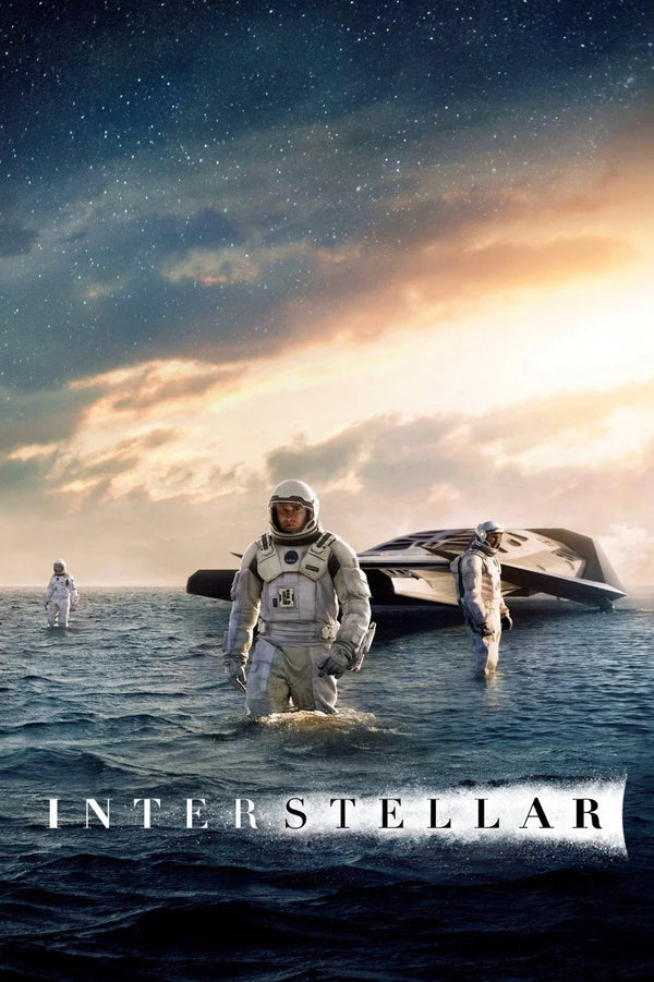 Interstellar (2014) Poster: Epic Space Travel Art - Premium Movie Poster