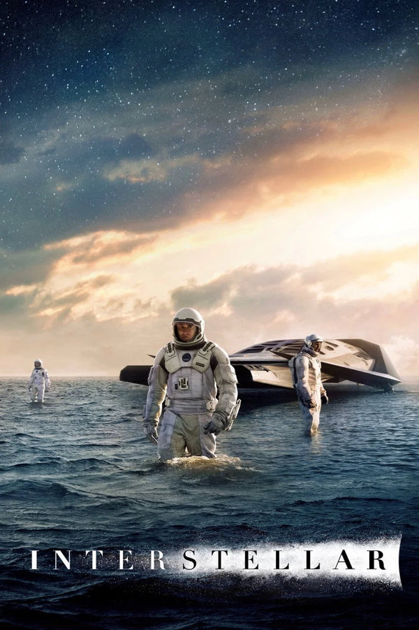 Interstellar 2014 Poster: Epic Space Visuals - Premium Movie Poster