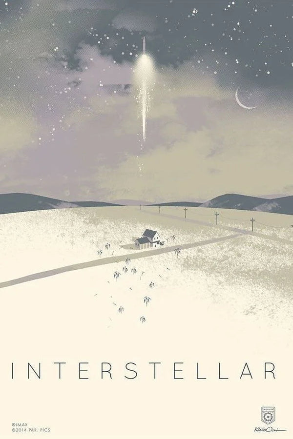 Interstellar (2014) Poster: Space Art - Premium Movie Poster