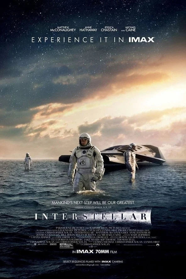 Interstellar(2014) - Vintage Style Poster - Premium Movie Poster