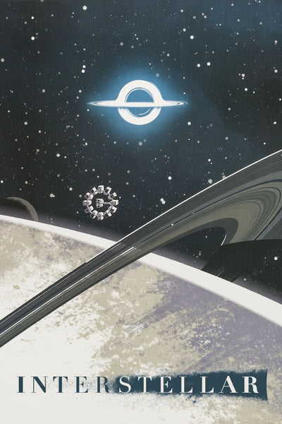 Interstellar (2014) Wall Art: Explore The Cosmos - Premium Movie Poster