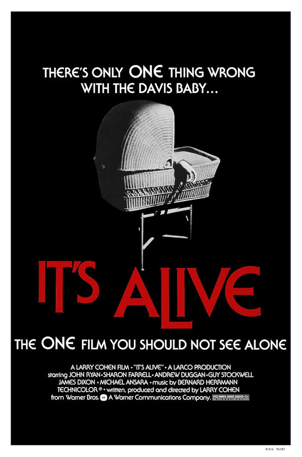 It's Alive (1974) - Classic Horror/Sci-Fi Movie Poster Movie Poster | Film Wall Art Print