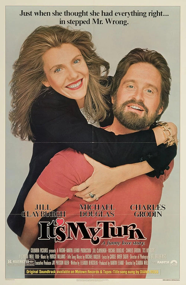 It's My Turn (1980) - Heartfelt Comedy-Drama Movie Poster | Film Wall Art Print