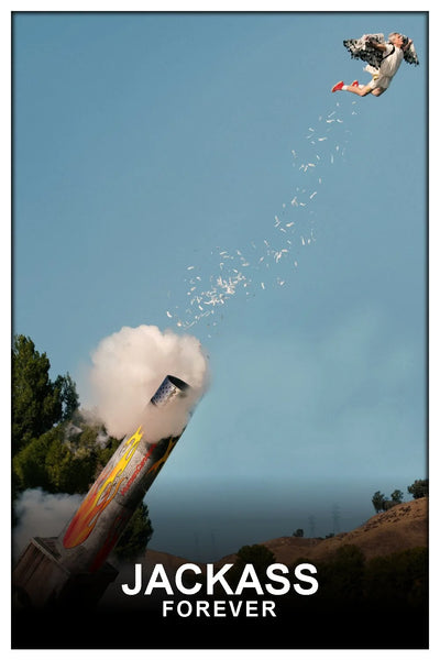 Jackass Forever 2022: Own the Chaos with Premium Wall Art! - Premium Movie Poster