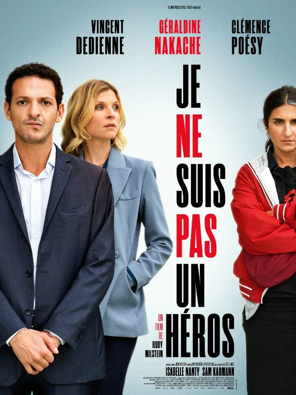 Je ne suis pas un héros Movie Poster | French Film Art Print Movie Poster | Film Wall Art Print