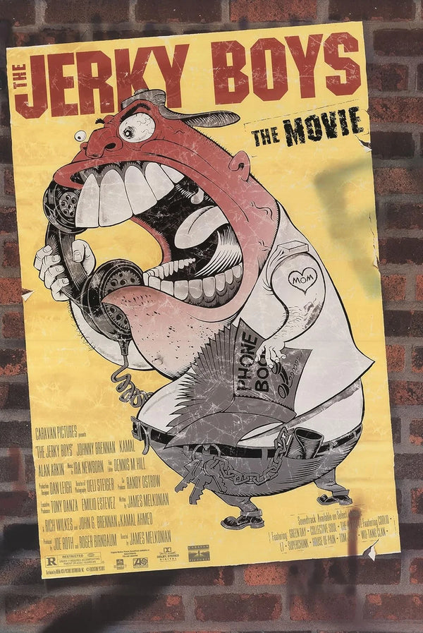Jerky Boys (1995) Movie Poster – Comedy Crime Classic Movie Poster | Film Wall Art Print