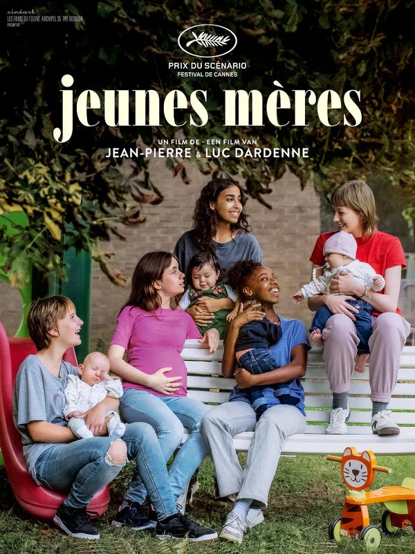 Jeunes mères Movie Poster - Vintage French Film Art Print Movie Poster | Film Wall Art Print