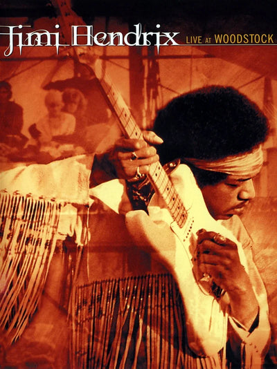 Jimi Hendrix Live at Woodstock - Iconic 1969 Performance Poster Movie Poster | Film Wall Art Print