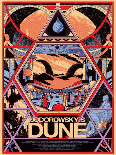 Jodorowsky's Dune Documentary - The Greatest Movie Never Made Movie Poster | Film Wall Art Print