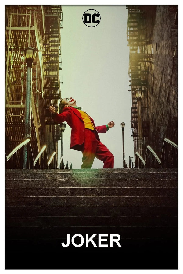 Joker (2019) Poster: Embrace Gotham's Dark Chaos - Premium Movie Poster