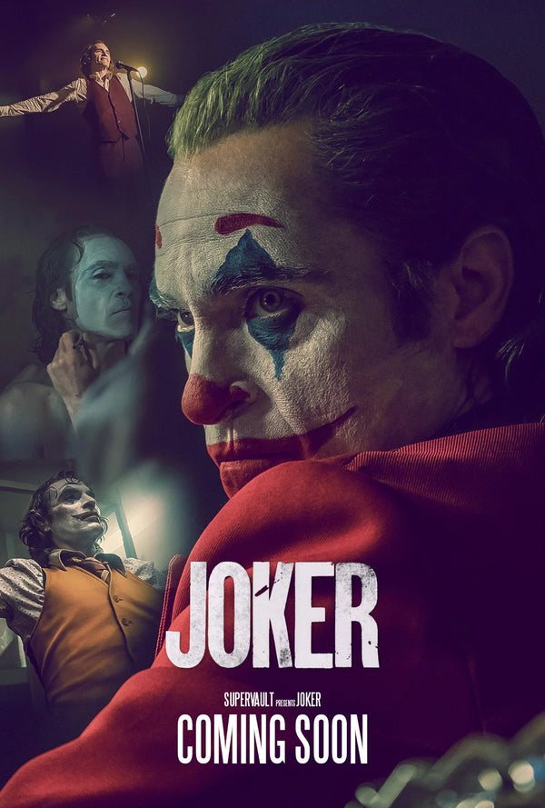 Joker (2019) Wall Art: Own the Darkness of Gotham's Infamous Villain - Premium Movie Poster