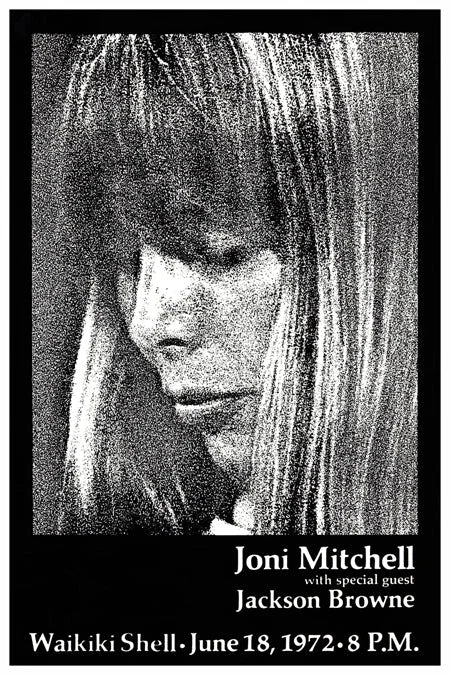 Joni Mitchell: Biography, Drama, Music Movie Poster Movie Poster | Film Wall Art Print