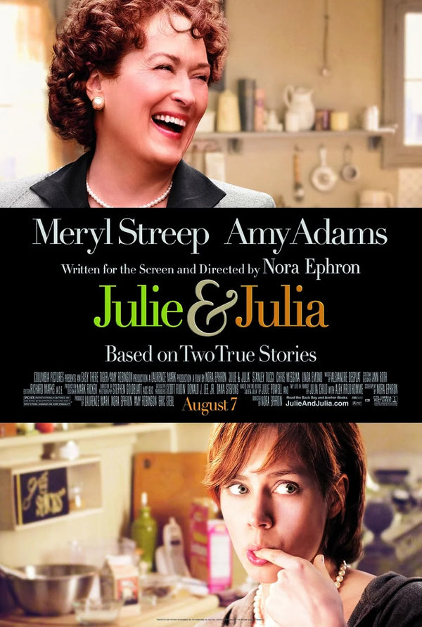 Julie and Julia (2009) - Spanish Biography Drama Romance Movie Poster Movie Poster | Film Wall Art Print