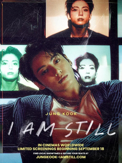 Jung Kook I Am Still Movie Poster | BTS Jungkook Documentary Movie Poster | Film Wall Art Print