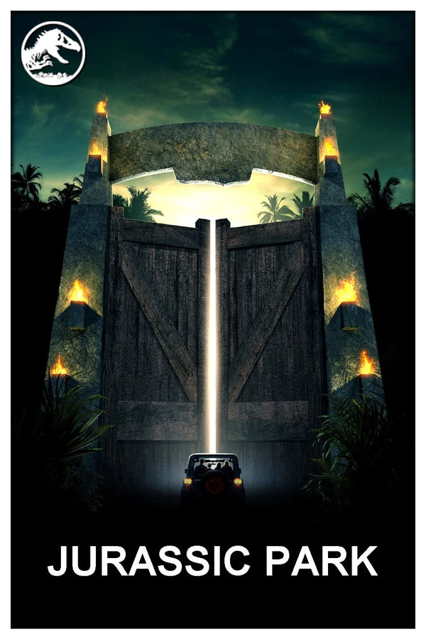 Jurassic Park (1993) Poster: Own the Prehistoric Thrill - Premium Movie Poster