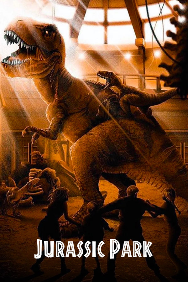 Jurassic Park (1993) – Premium Dino-Thriller Wall Art - Premium Movie Poster
