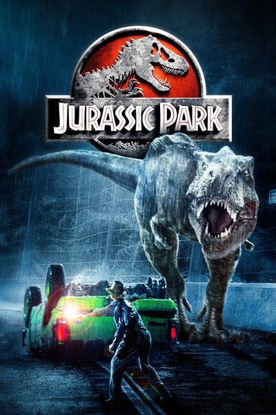 Jurassic Park (1993) Premium Wall Art: Own the Dino Adventure! - Premium Movie Poster