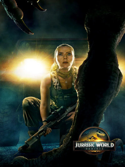 Jurassic World Rebirth Movie Poster - Official Artwork Movie Poster | Film Wall Art Print