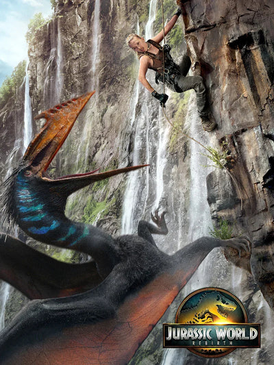 Jurassic World Rebirth Movie Poster - Official Artwork & Release Movie Poster | Film Wall Art Print