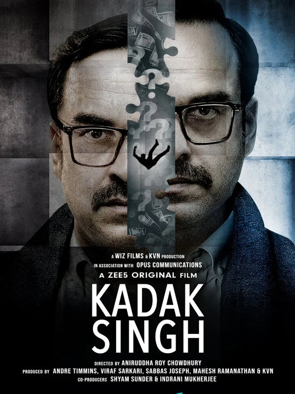Kadak Singh Movie Poster | Bollywood Action Drama Film Movie Poster | Film Wall Art Print