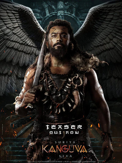 Kanguva Movie Poster - Suriya's Epic Action Film Movie Poster | Film Wall Art Print