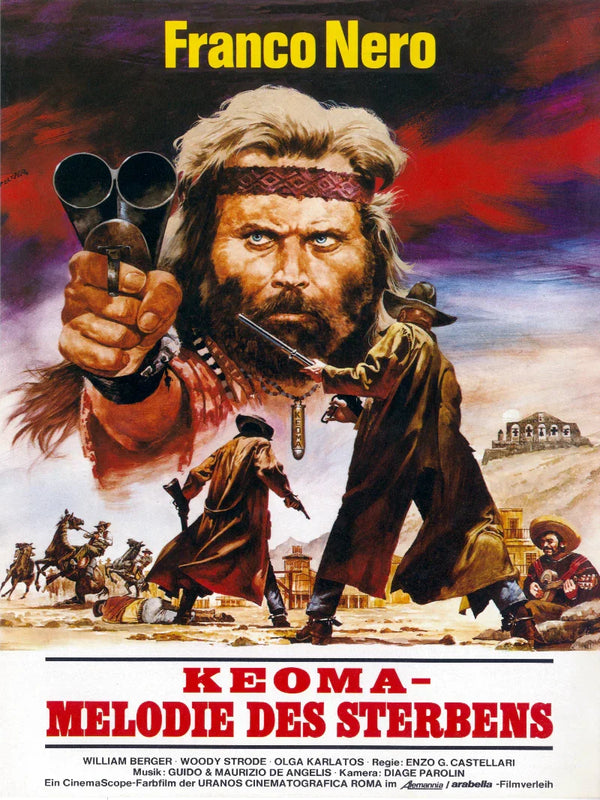 Keoma Melodie des Sterbens - Classic Spaghetti Western Movie Poster Movie Poster | Film Wall Art Print