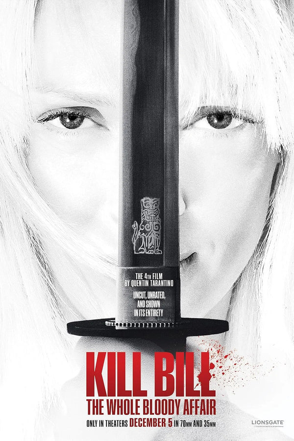 Kill Bill: The Whole Bloody Affair Movie Poster - Quentin Tarantino Movie Poster | Film Wall Art Print