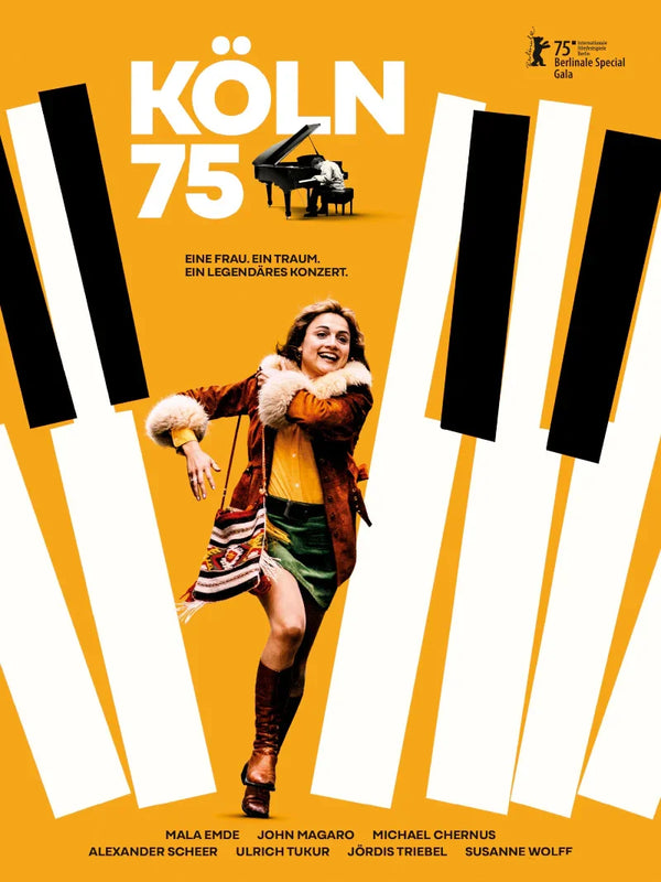 Köln 75 Movie Poster - Vintage German Cinema Art Movie Poster | Film Wall Art Print
