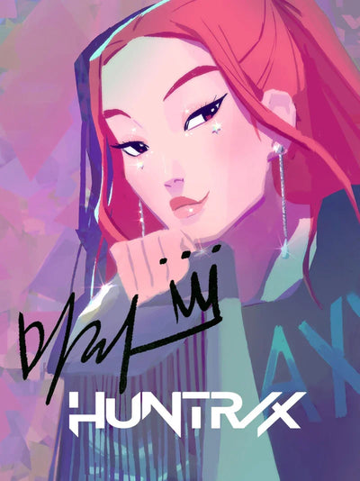 KPop Demon Hunters Movie Poster - Action Horror Film Art Movie Poster | Film Wall Art Print