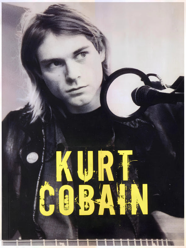 Kurt Cobain Wall Art - Iconic Grunge Music Poster Movie Poster | Film Wall Art Print