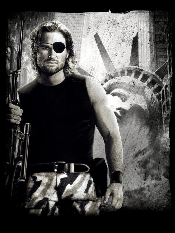 Escape From New York Movie Poster - Kurt Russell Snake Plissken Movie Poster | Film Wall Art Print