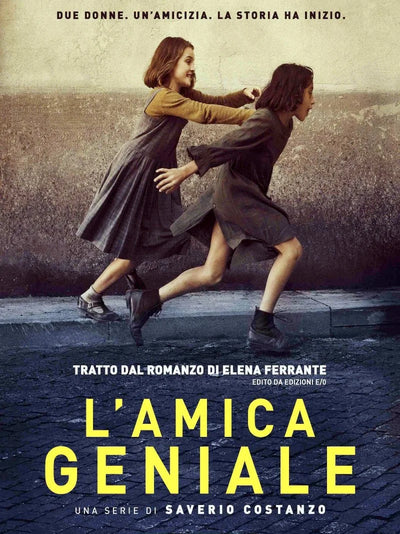 L'amica geniale Movie Poster - My Brilliant Friend Art Movie Poster | Film Wall Art Print