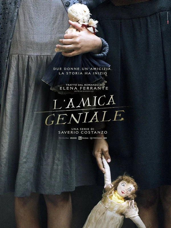 L'amica Geniale Movie Poster - My Brilliant Friend Artwork Movie Poster | Film Wall Art Print