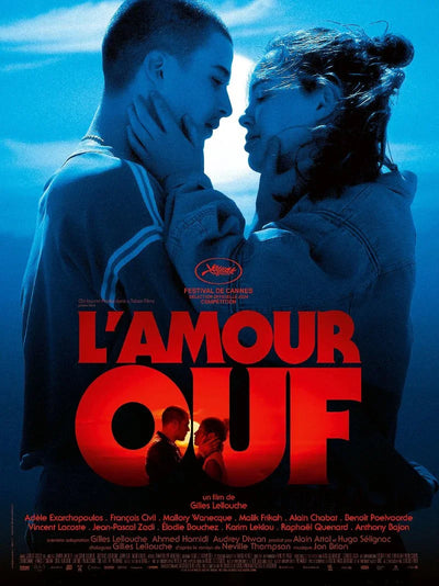 L'amour Ouf Movie Poster - French Romantic Drama Film Art Movie Poster | Film Wall Art Print