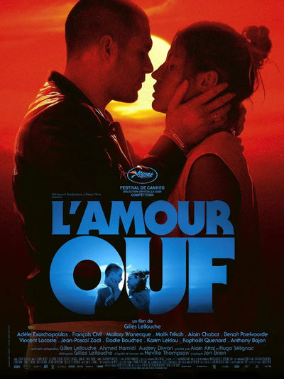 L'amour Ouf Movie Poster - French Romantic Drama Art Print Movie Poster | Film Wall Art Print