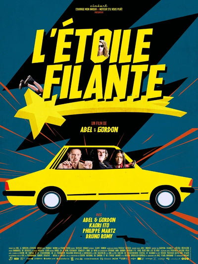 L'étoile filante Movie Poster - French Cinema Art Print Movie Poster | Film Wall Art Print