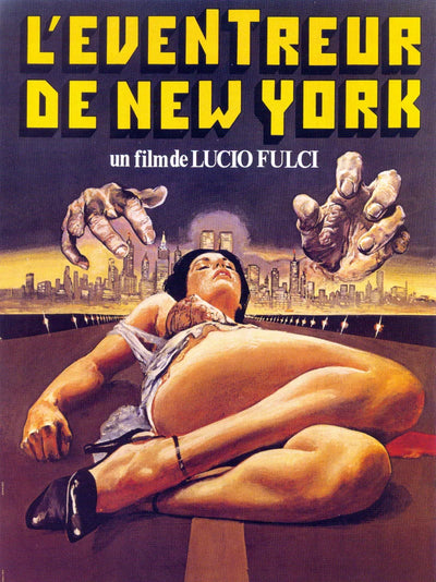 L'Éventreur de New York - Movie Poster | Classic Horror Film Movie Poster | Film Wall Art Print